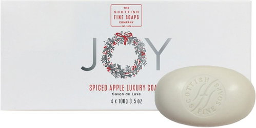 SCOTTISH FINE SOAPS Luxury Soap Set - Spiced Apple - Cosmetic Gift Set - Main image