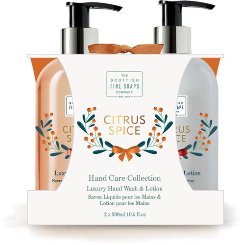 SCOTTISH FINE SOAPS Hand Care Set - Citrus Spice, 2pcs - Cosmetic Gift Set - Main image