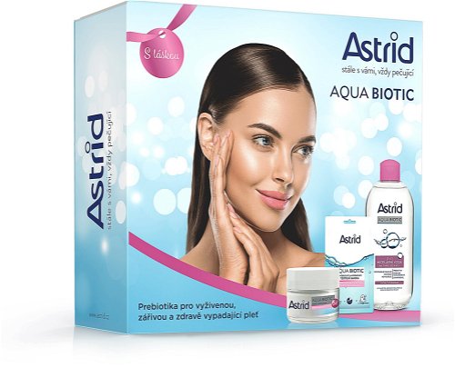 ASTRID AQUA BIOTIC TRIPACK Day and Night Cream for Dry and