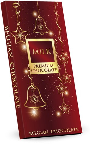 SELLLOT Belgian Milk Chocolate - Christmas, 400 g - Chocolate - Main image