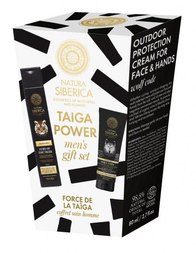 NATURA SIBERICA TAIGA POWER Men' s Gift Set - Cosmetic Set - Main image