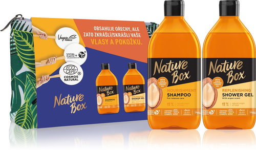 NATURE BOX Christmas Bag Argan - Haircare Set - Main image