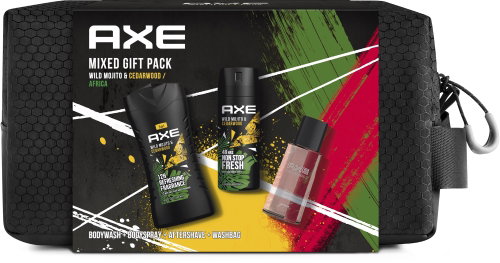 AXE Green Mojito & Cedarwood cosmetic bag - Cosmetic Gift Set - Main image