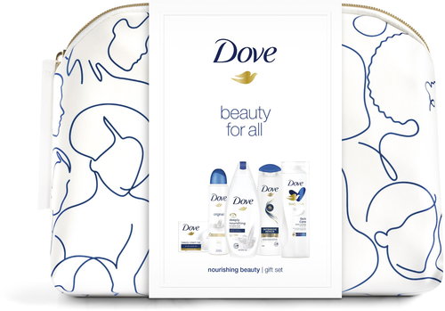 DOVE Deeply Nourishing cosmetic gift bag big blue - Cosmetic Gift Set - Main image
