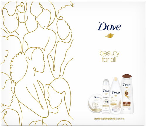 Dove, silk glow nourishing body wash - 500 ml, pack of 3 