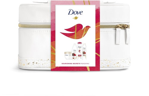 DOVE Nurturing Ritual cosmetic gift bag Vanity red - Cosmetic Gift Set - Main image