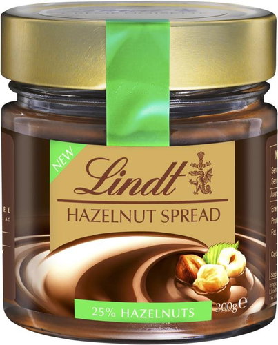 LINDT Hazelnut Cream 200 g - Nut Cream - Main image