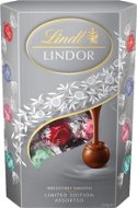 LINDT Lindor Ball Pralines Assorted Silver 337g - Box of Chocolates
