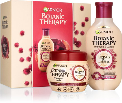 GARNIER Botanic Therapy Ricinus oil & Almond gift set for weak hair - Haircare Set - Main image