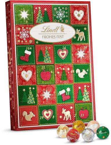 LINDT Calendar Merry Xmas - Advent Calendar - Main image