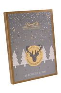 LINDT Felt Advent Calendar Silver 275g - Adventi naptár