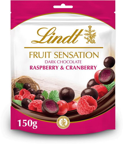 Lindt Sensation Fruit Raspberry & Cranberry 150 g - Sweets - Main image