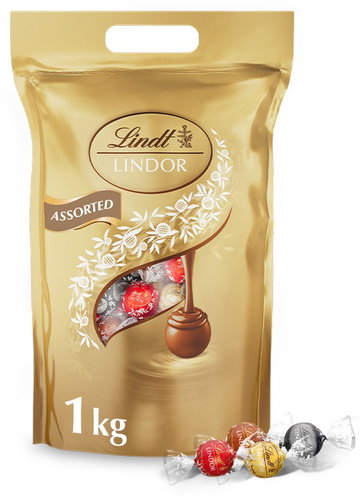 LINDT Lindor Pralines Mix Golden Mix 1000 g - Sweets - Main image