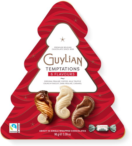 GUYLIAN Christmas tree Seafood mix 96 g - Box of Chocolates - Main image