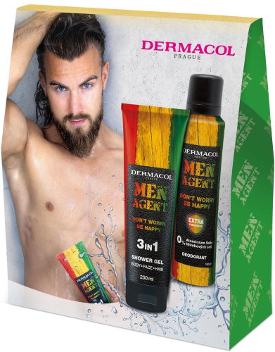 DERMACOL Men Agent Happy Set - Cosmetic Gift Set - Main image
