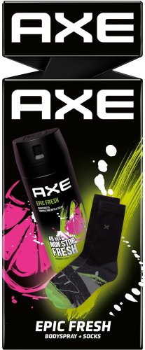 AXE Epic Fresh Sock Cassette X22 - Men's Cosmetic Set - Main image