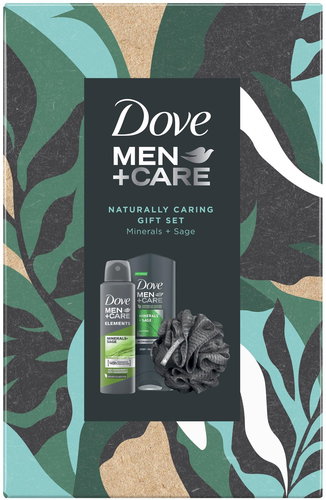 DOVE Men+Care with shower sponge X22 - Cosmetic Gift Set - Main image