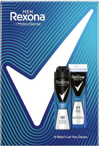 REXONA Cobalt men's cartridge X22 - Cosmetic Gift Set - Main image