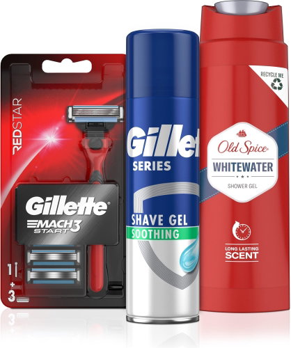 GILLETTE Mach3 Start Gift Set 450 ml - Cosmetic Gift Set - Main image