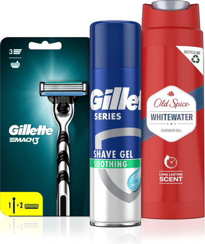GILLETTE Mach3 Gift Set 450 ml - Cosmetic Gift Set - Main image