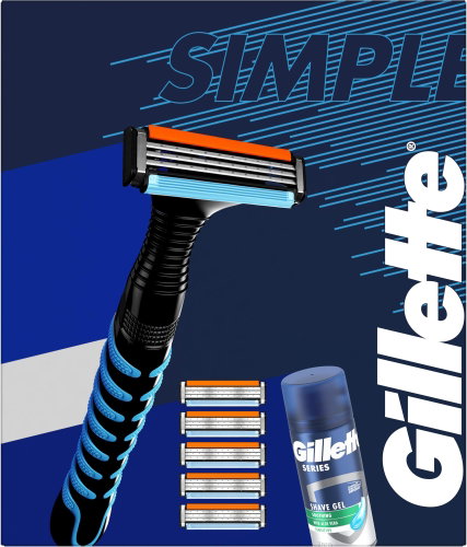 GILLETTE Sensor3 Gift Set 75 ml - Cosmetic Gift Set - Main image