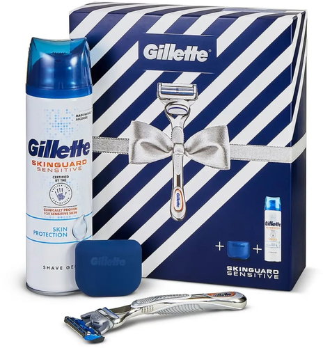 GILLETTE Skin Guard Sensitive Set - Cosmetic Gift Set - Main image