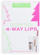 REVOLUTION RELOVE How To: 4-Way Lips - Darčeková sada kozmetiky