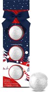GRACE COLE Pezsgő fürdőgolyó szett - Kakaó & Vanília, 3× 100 g - Kozmetikai ajándékcsomag