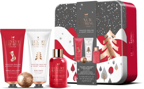 GRACE COLE Dárková sada péče o tělo v plechovce 4 ks - Cosmetic Gift Set - Main image