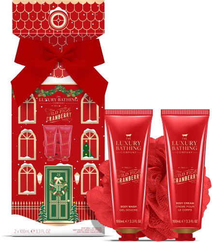 GRACE COLE Sada péče o tělo - Fík & Brusinka 3 ks - Cosmetic Gift Set - Main image