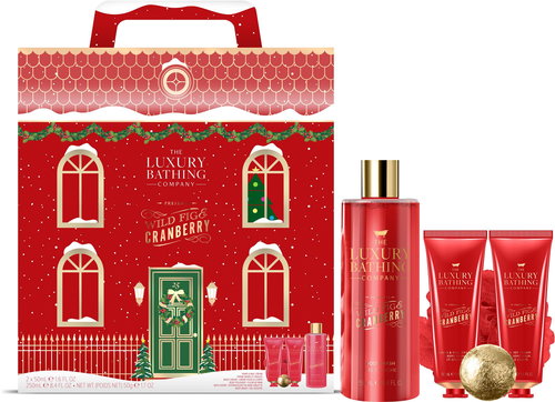 GRACE COLE Sada péče o tělo - Fík & Brusinka 5 ks - Cosmetic Gift Set - Main image