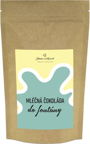 PRAŽSKÁ ČOKOLÁDA do fontány mléčná 550 g - Chocolate - Main image