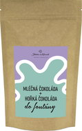 PRAŽSKÁ ČOKOLÁDA do fontány mléčná a hořká 550 g - Chocolate