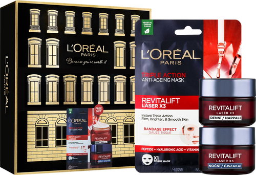 L'ORÉAL PARIS Revitalift Laser Vánoční balíček - Cosmetic Gift Set - Main image