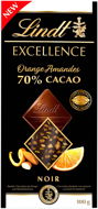 Chocolate LINDT Excellence Passion Orange Almonds 100 g - Čokoláda