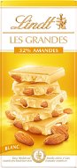 LINDT Les Grandes White Almond 150g - Csokoládé