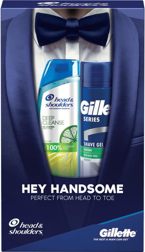 HEAD & SHOULDERS Hey Handsome Set 500 ml - Haircare Set - Main image