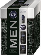 Kozmetikai ajándékcsomag NIVEA MEN Feeling Ready Deep Box 475 ml - Dárková kosmetická sada
