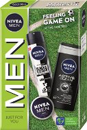 NIVEA MEN Feeling Game On Set 430 ml - Kozmetikai ajándékcsomag