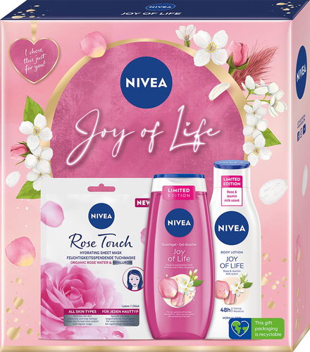 NIVEA Box Joy Of Life 500 ml - Cosmetic Gift Set - Main image