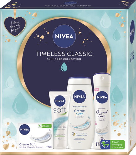 NIVEA Box Soft Quartet 575 ml - Cosmetic Gift Set - Main image