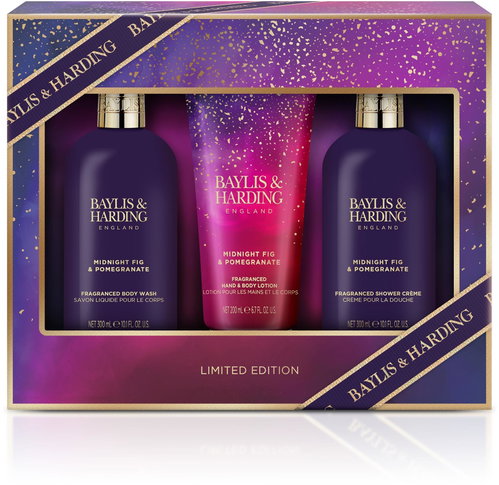 BAYLIS & HARDING Sada péče o tělo 3 ks - Fík & granátové jablko 800 ml - Cosmetic Gift Set - Main image
