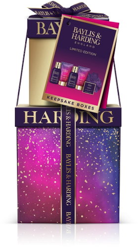 BAYLIS & HARDING Dámská dárková sada péče o tělo 6 ks - Fík & granátové jablko 300 ml - Cosmetic Gift Set - Main image
