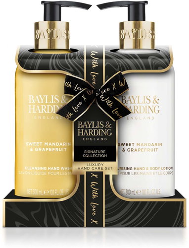 BAYLIS & HARDING Kézápoló szett - Mandarin & Grapefruit, 2 db, 600 ml - Kozmetikai ajándékcsomag - Fő fotó