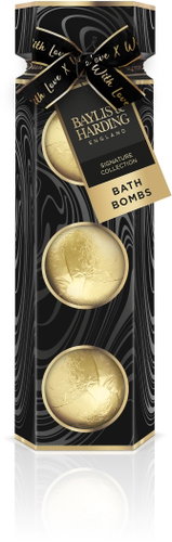 BAYLIS & HARDING Set of sparkling balls - Mandarin & grapefruit 3 × 100 g - Cosmetic Gift Set - Main image