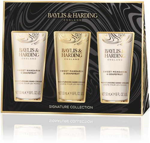 BAYLIS & HARDING Sada krémů na ruce - Mandarinka & grepfruit 3 × 50 ml - Cosmetic Gift Set - Main image