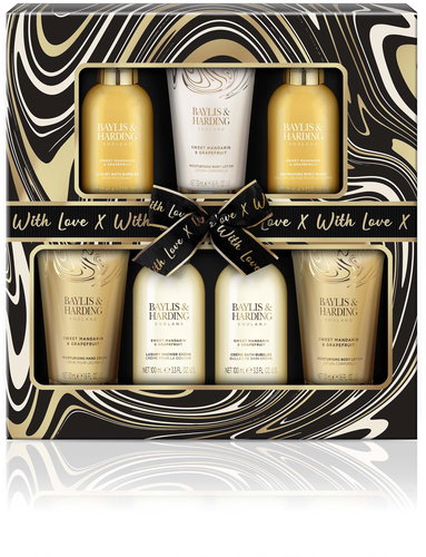 BAYLIS & HARDING Dárková sada péče o tělo 7 ks - Mandarinka & grepfruit 550 ml - Cosmetic Gift Set - Main image