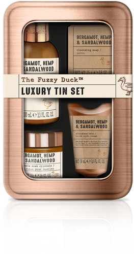 BAYLIS & HARDING Bergamott Kender és Szantálfa férfi ajándék szett, 130 ml - 4 db - Férfi kozmetikai szett - Fő fotó