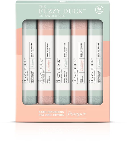BAYLIS & HARDING Fuzzy Duck Cotswold Spa Sada krystalů do koupele 5 × 65 g - Cosmetic Gift Set - Main image