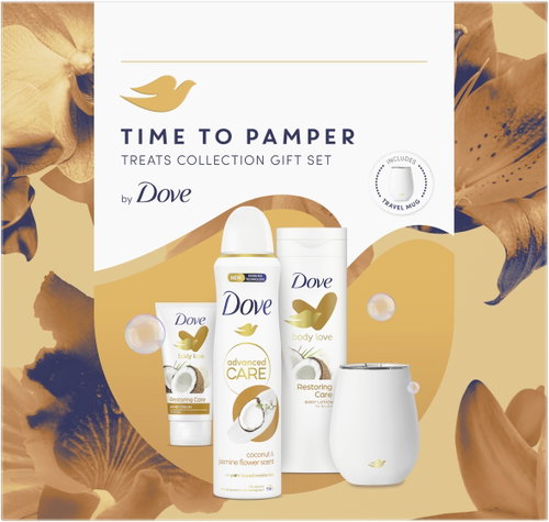 DOVE Time to Pamper 475 ml - Cosmetic Gift Set - Main image